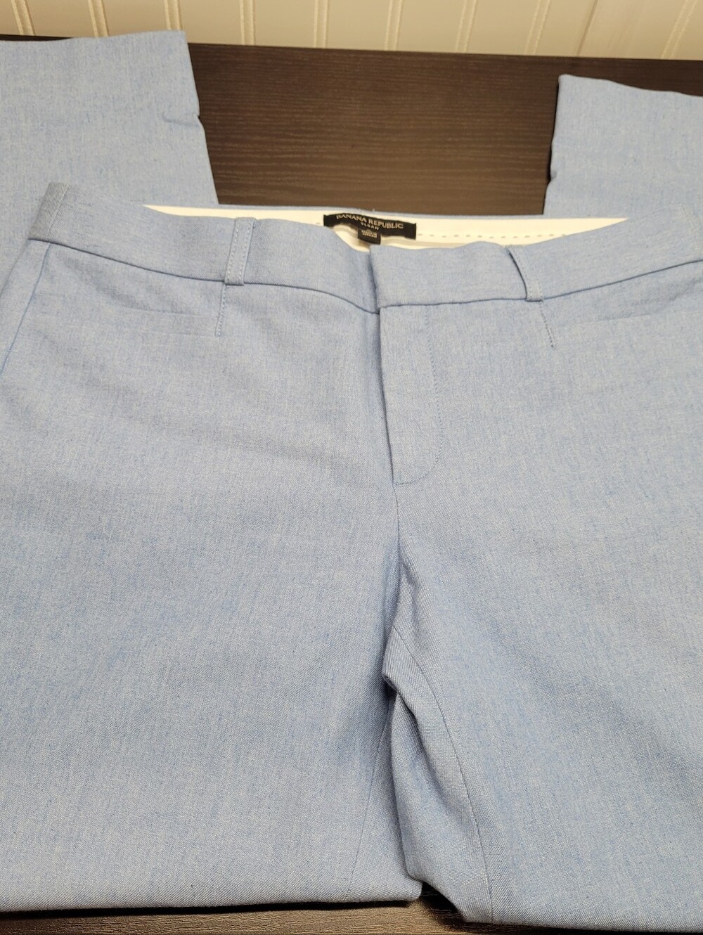 Banana Republic Sloan Skinny Dress Pants Light Blue Size 6 27" Inseam
